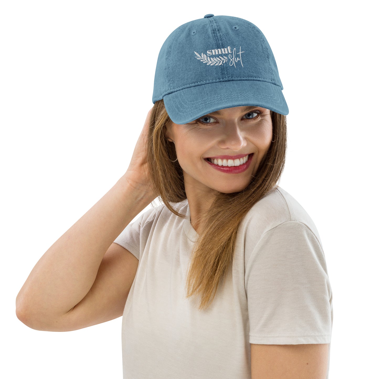 SMUT SLUT Denim Hat